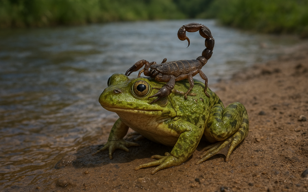THE FROG AND THE SCORPION